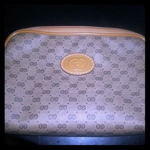 Vintage Gucci Cosmetic Bag Pouch